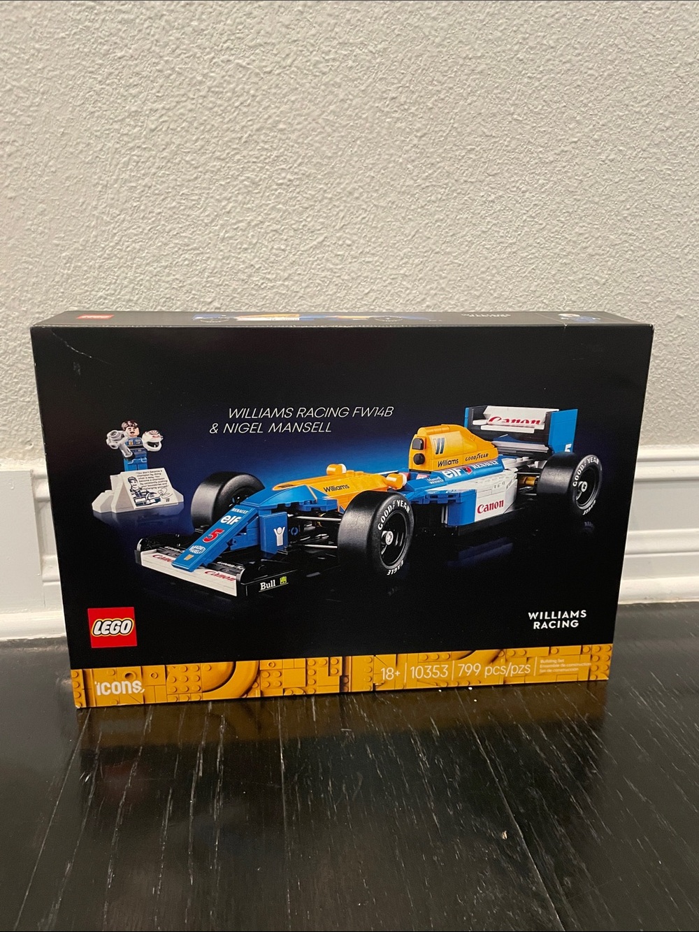 LEGO Icons Williams Racing
FW14B & Nigel Mansell